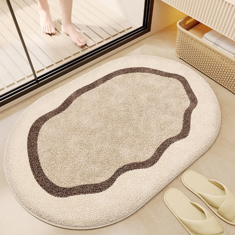 Gemütliche Camouflage-Badmatte für das Badezimmer