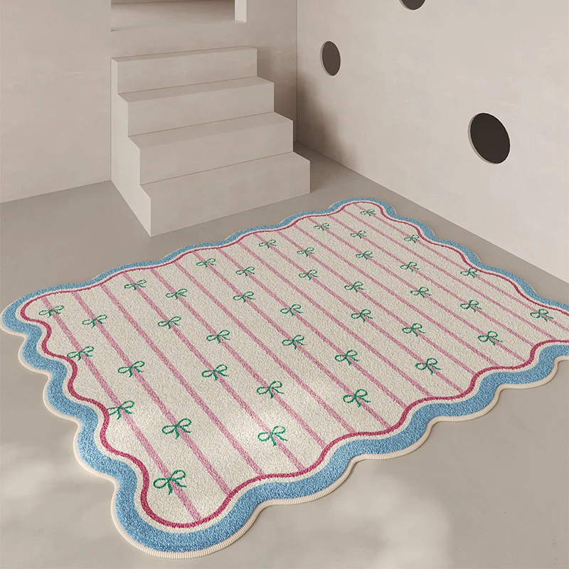 Buntes geometrisches Muster-Bereichsteppich für Zuhause