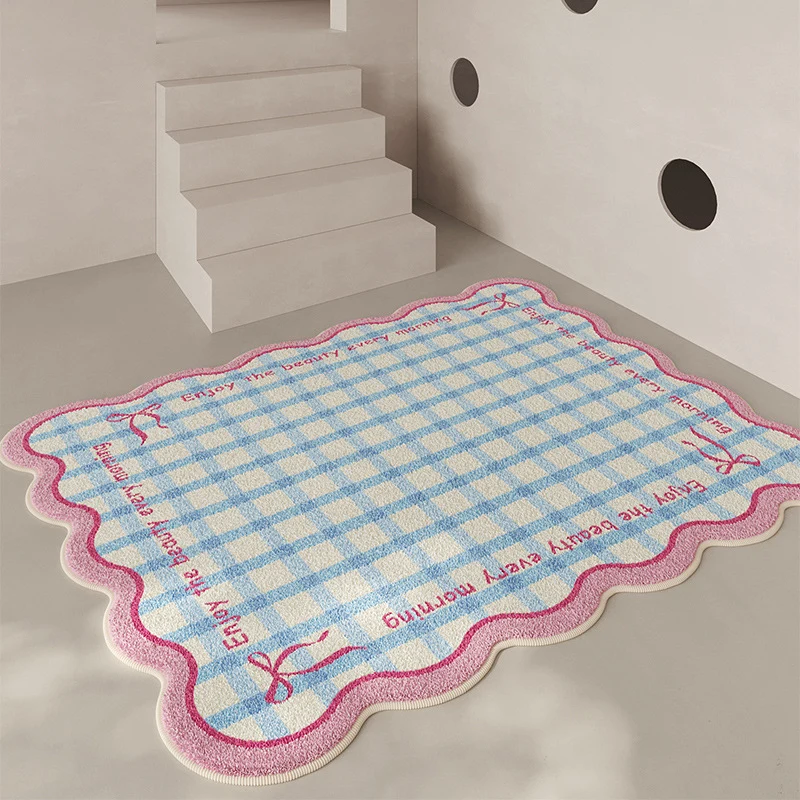 Buntes geometrisches Muster-Bereichsteppich für Zuhause