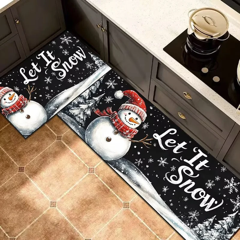 Weihnachtsmotiv Küchenläufermatte für Zuhause