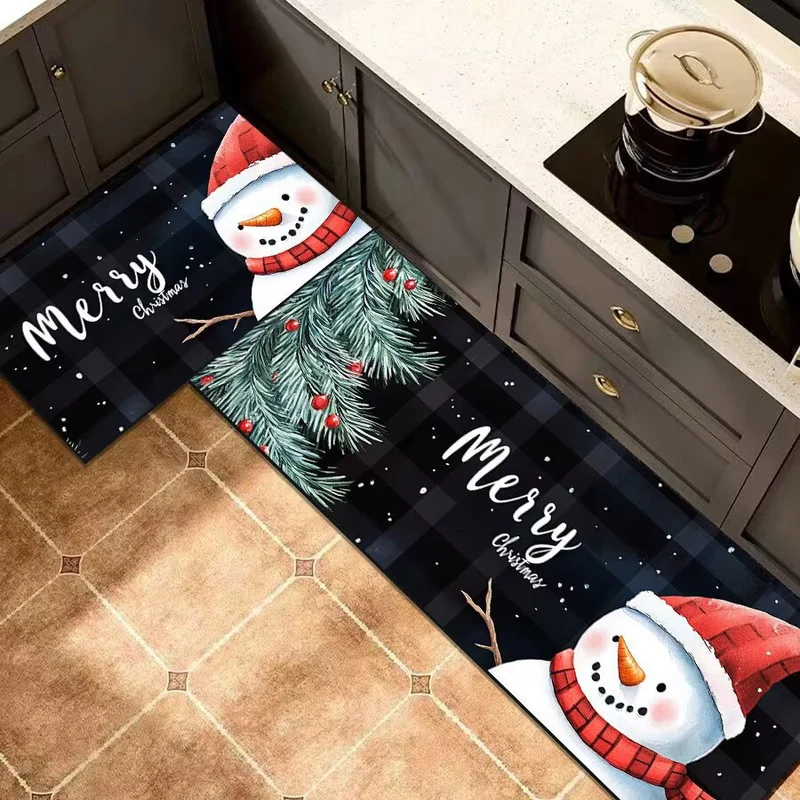 Weihnachtsmotiv Küchenläufermatte für Zuhause