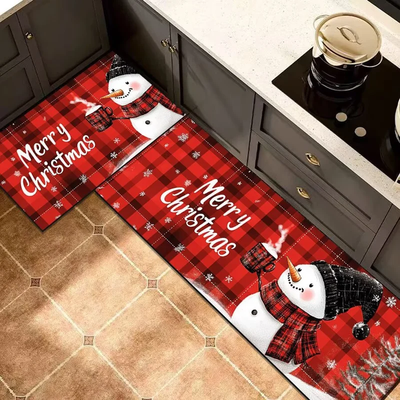 Weihnachtsmotiv Küchenläufermatte für Zuhause