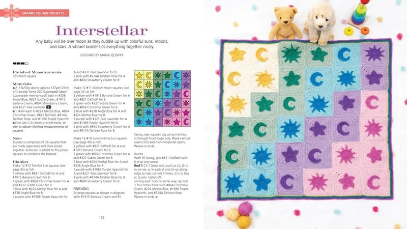 Cascade Books 60 Quick Granny Squares (English book)