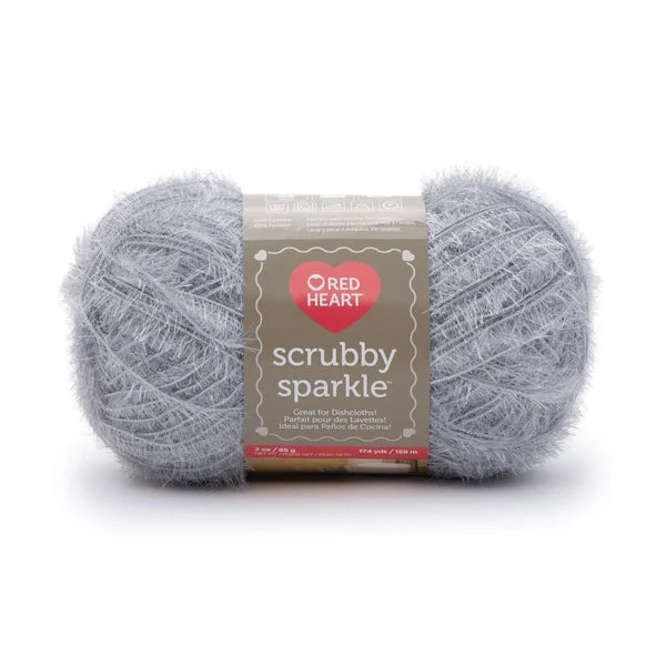 Red Heart Scrubby Sparkle