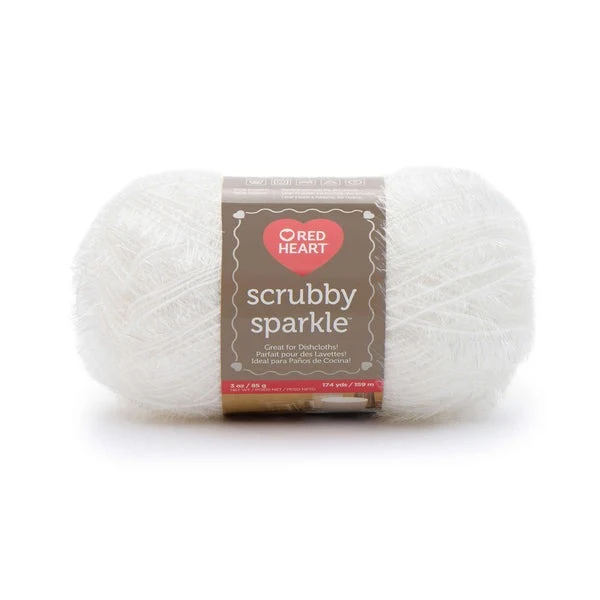 Red Heart Scrubby Sparkle