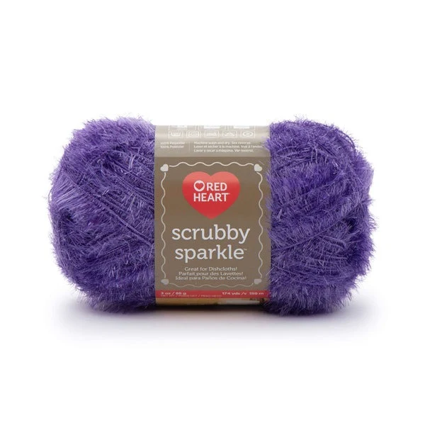 Red Heart Scrubby Sparkle