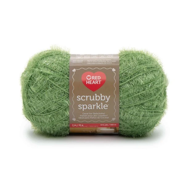Red Heart Scrubby Sparkle