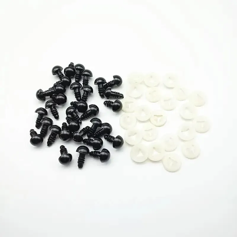 Pair of secure eyes for Amigurumis