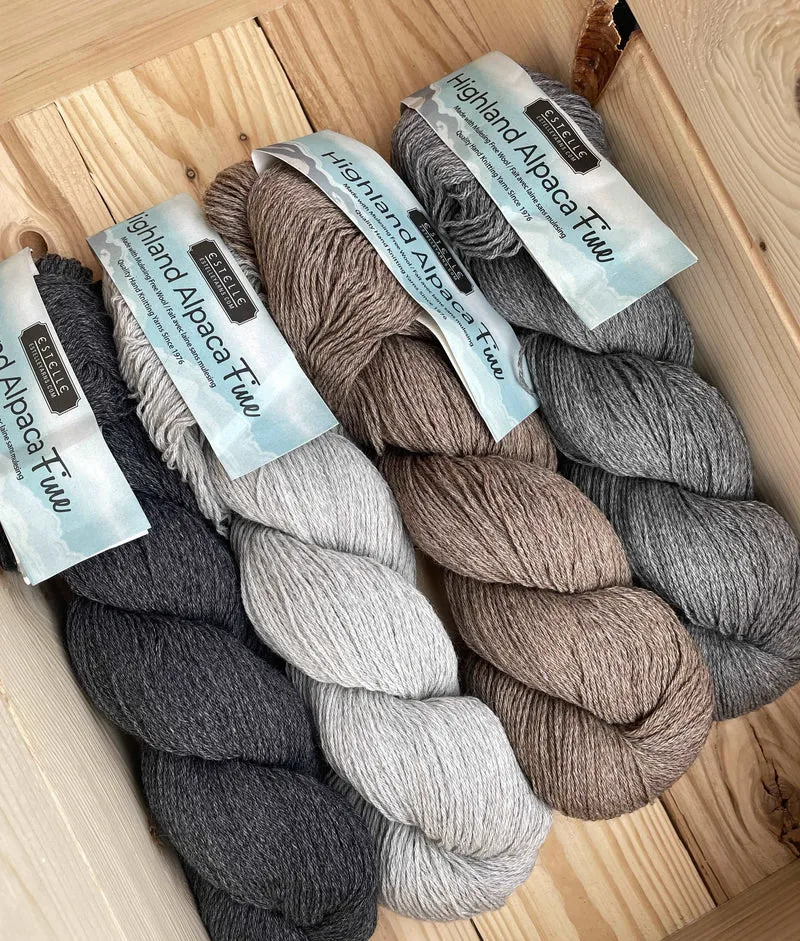 Highland Alpaca Fine by Estelle yarns