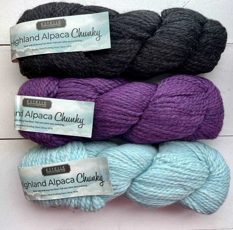 Highland Alpaca chunky from Estelle Yarns