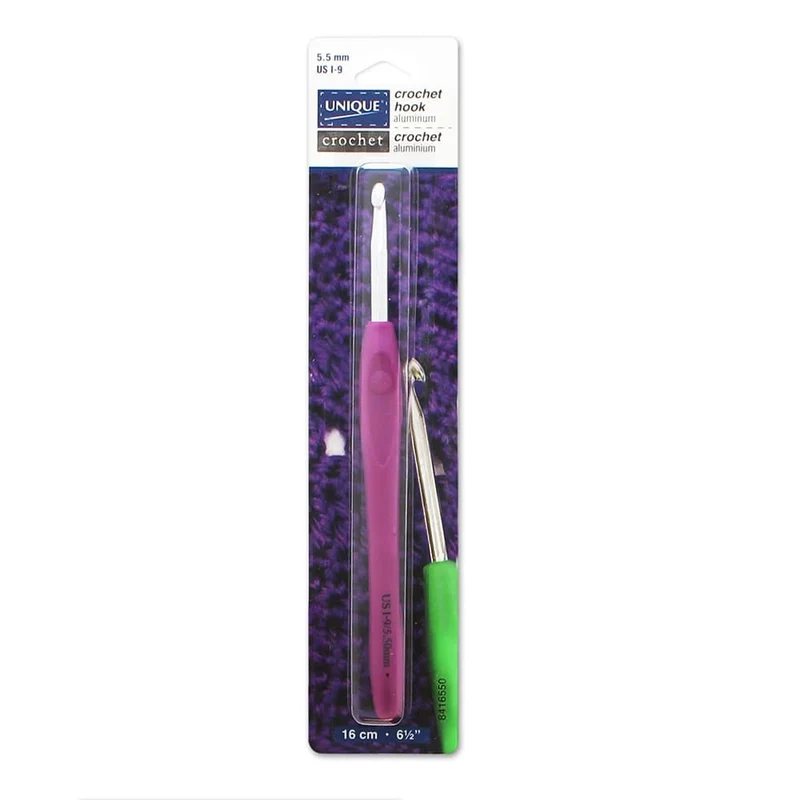 Single Aluminum Soft Grip Hook 16cm