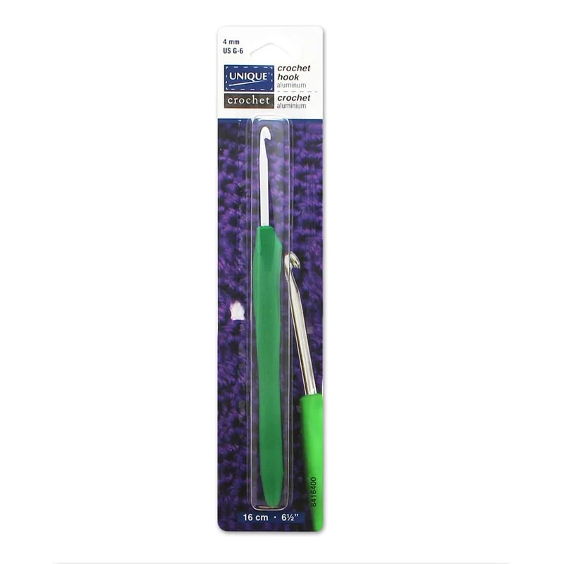 Single Aluminum Soft Grip Hook 16cm