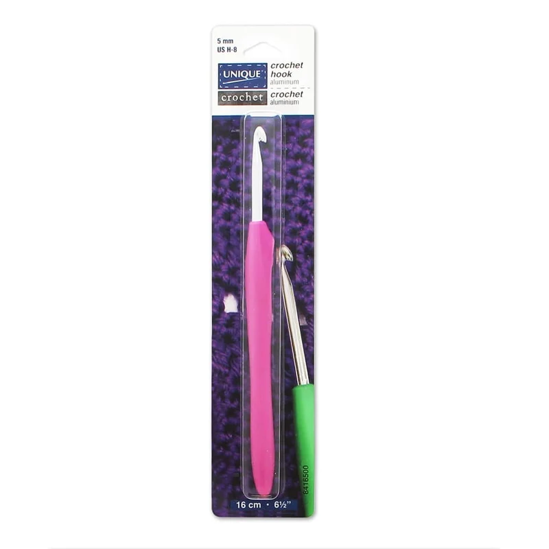 Single Aluminum Soft Grip Hook 16cm