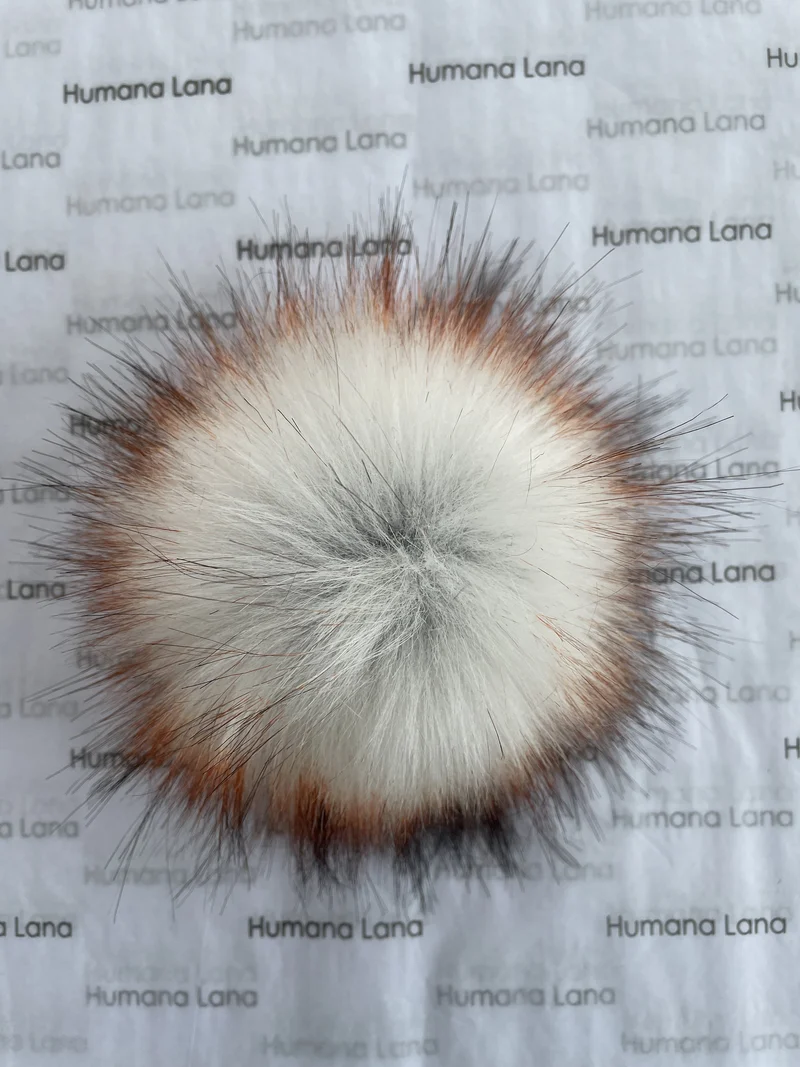 Faux fur pompom 15-16cm (1005)