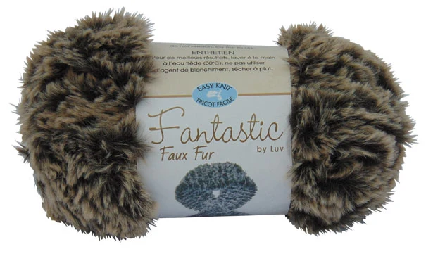 Fantastic Faux Fur Luv: 100% polyester