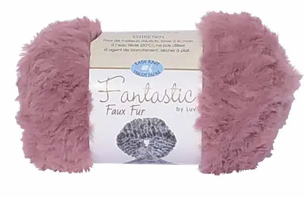 Fantastic Faux Fur Luv: 100% polyester