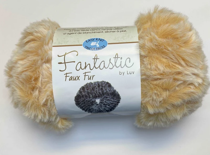 Fantastic Faux Fur Luv: 100% polyester