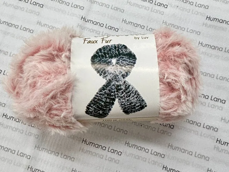 Fantastic Faux Fur Luv: 100% polyester