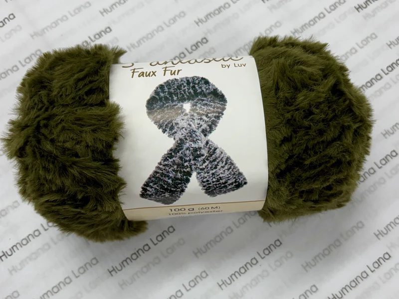 Fantastic Faux Fur Luv: 100% polyester