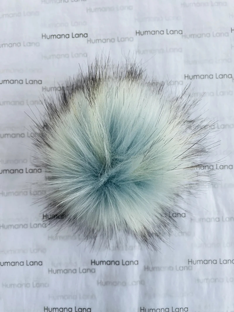 Faux fur pompom 16-17cm (1003)