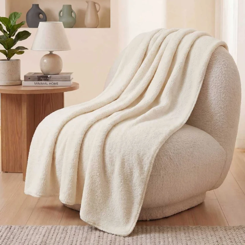 Gemütliche Fleece-Wurfdecke