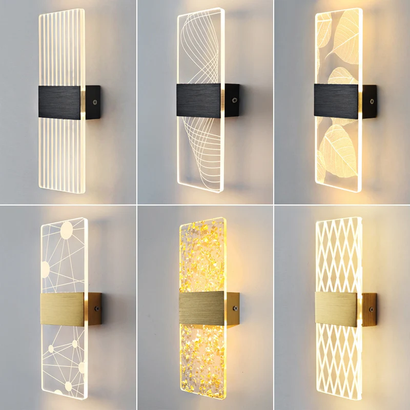 Moderne Wandleuchte