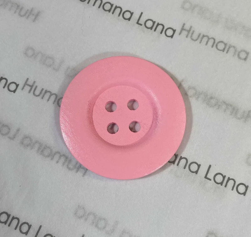 Wooden buttons 50mm