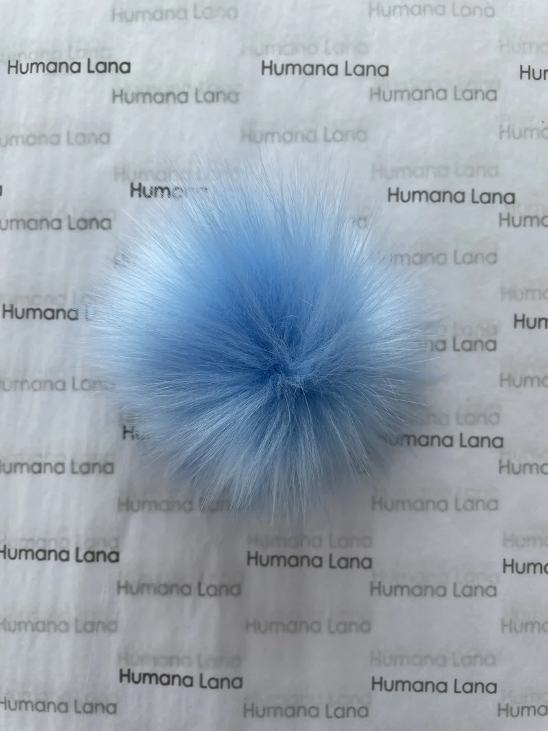 Faux fur pompom 11-12cm (1008)