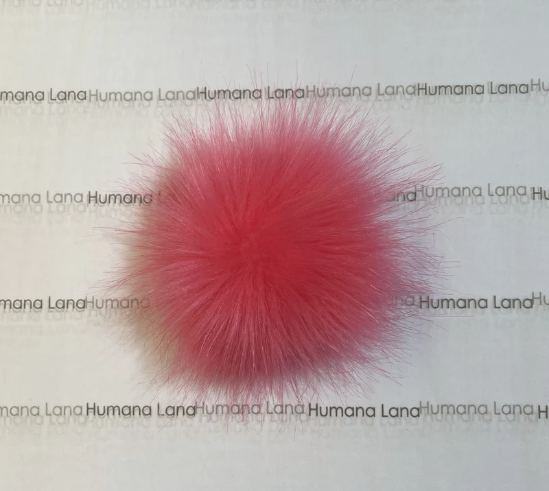 Faux fur pompom 11-12cm (1008)