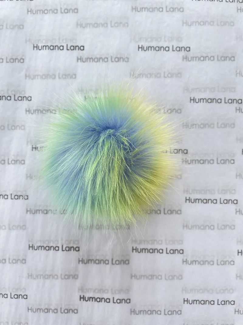 Faux fur pompom 11-12cm (1008)