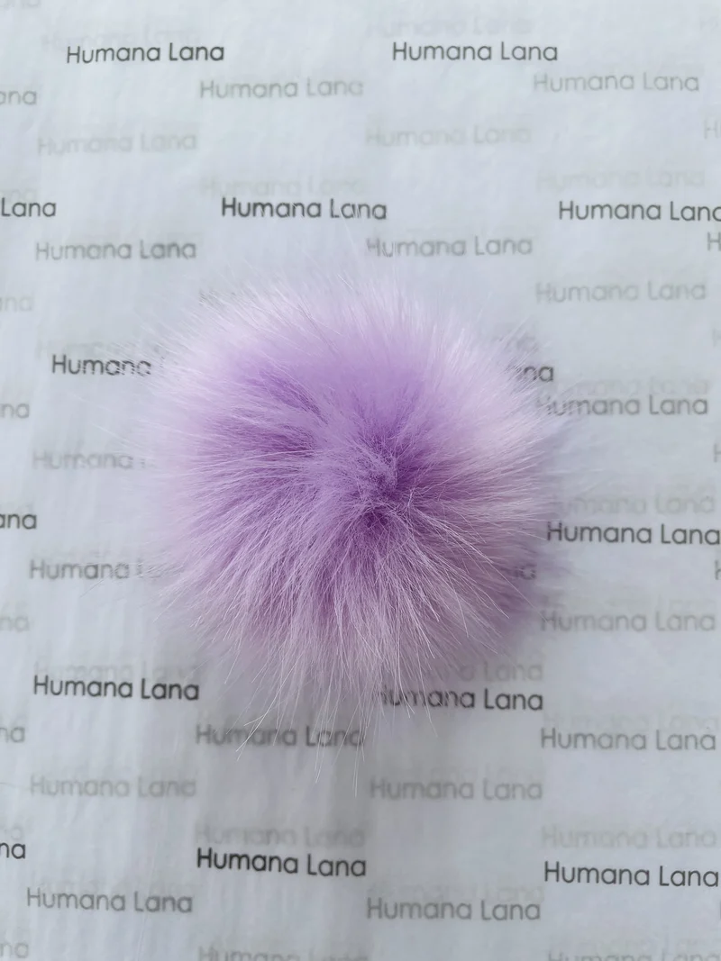Faux fur pompom 11-12cm (1008)
