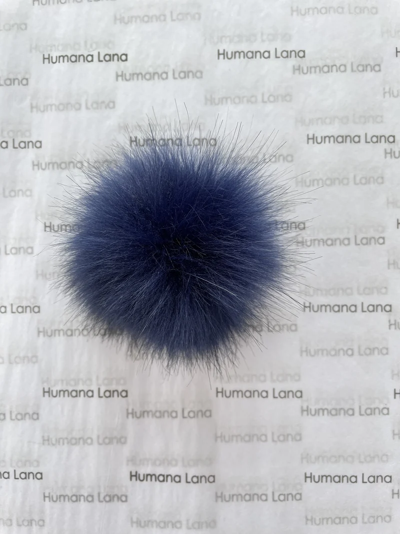 Faux fur pompom 11-12cm (1008)