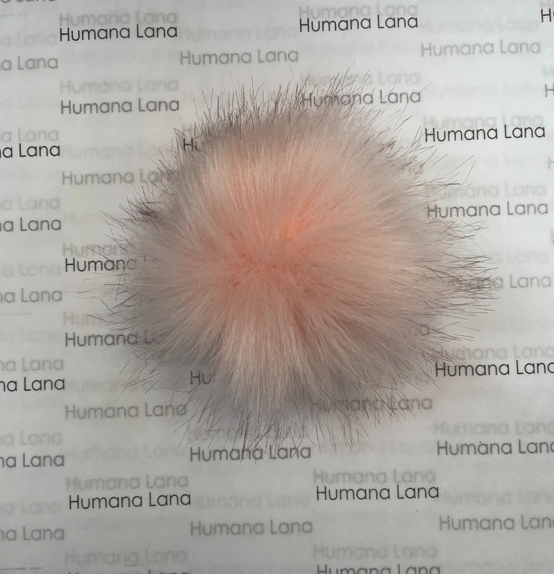 Faux fur pompom 11-12cm (1008)