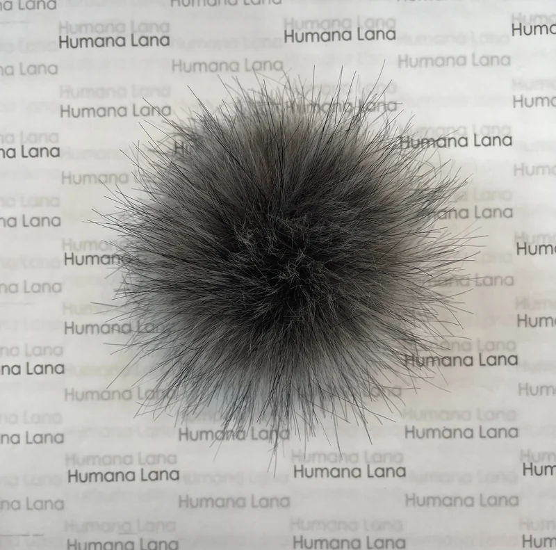 Faux fur pompom 11-12cm (1008)