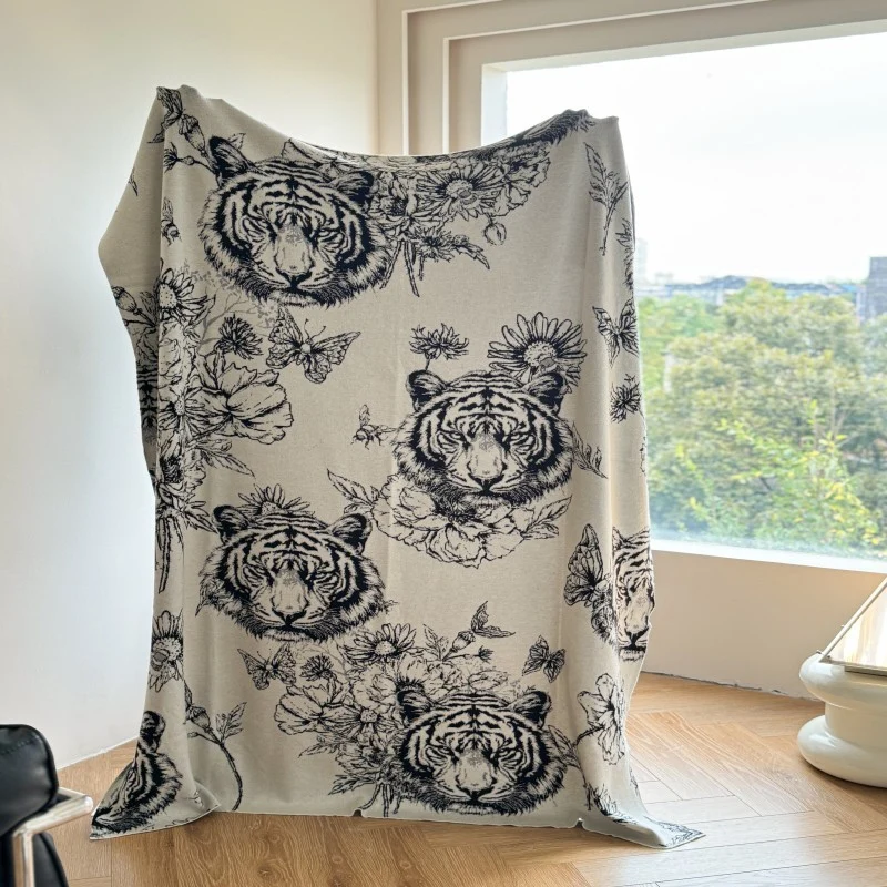 Premium Floral Koala Print Wurfdecke