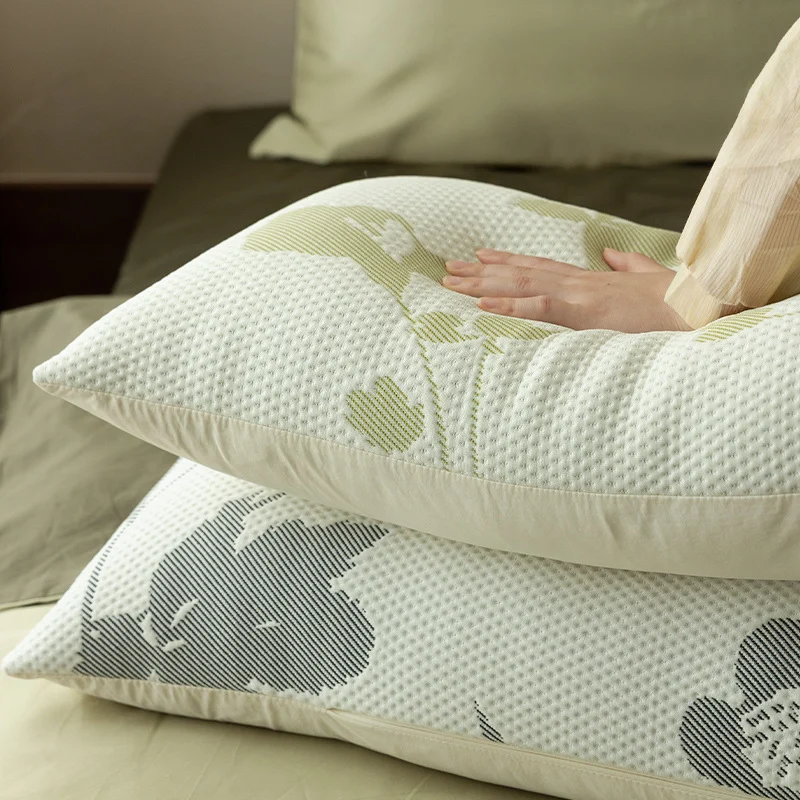 Extra-langes Komfort-Lendenkissen mit atmungsaktivem Jacquardbezug
