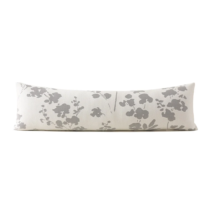 Extra-langes Komfort-Lendenkissen mit atmungsaktivem Jacquardbezug