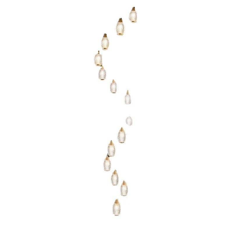 Elegante Mehrschichtige Pendelleuchte