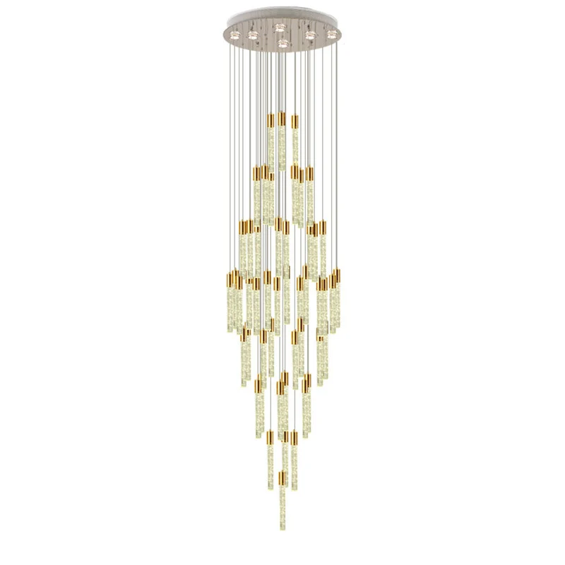 Elegante Kristallpendelleuchte