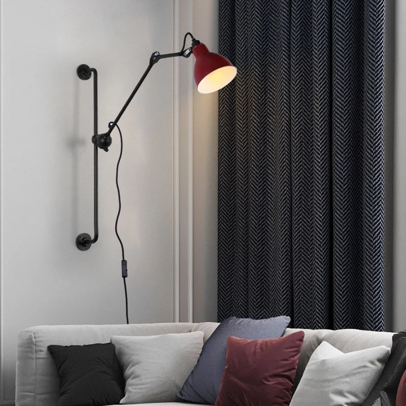 Verstellbare Wandmontierte Arbeitsplatzlampe