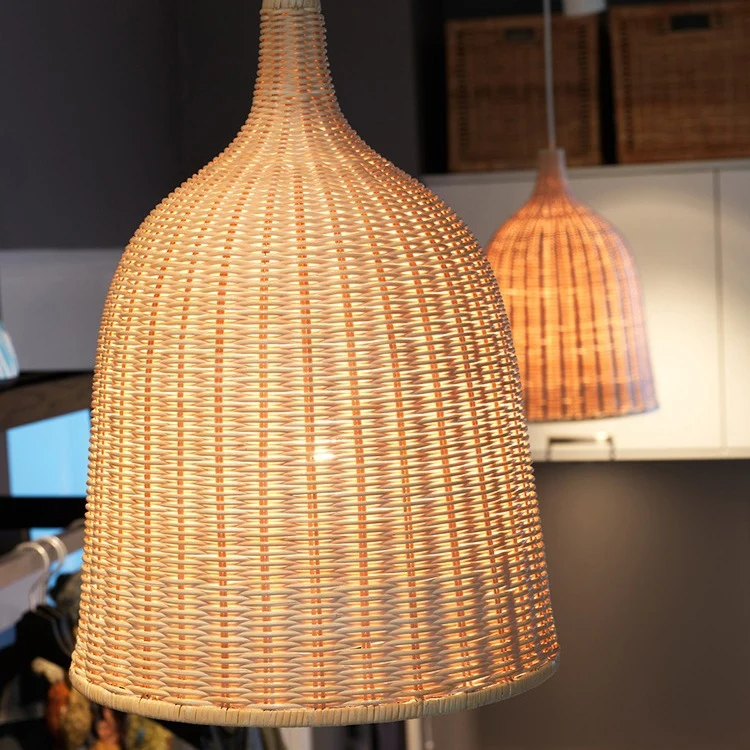 Geflochtene Rattan Hängeleuchte