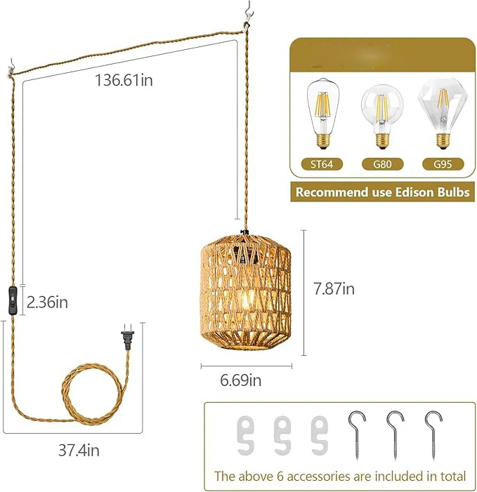 Woven Pendelleuchte