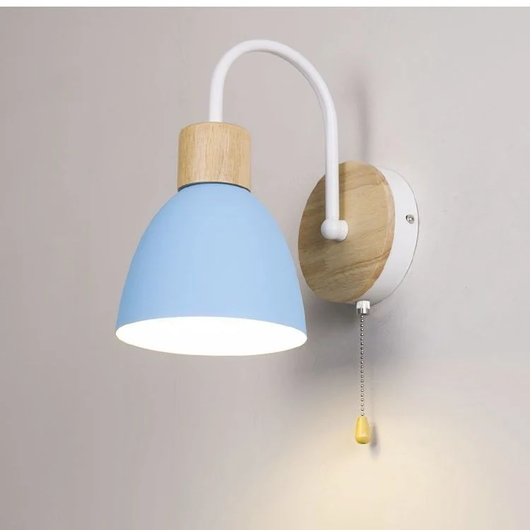 Moderne Holz Wandlampe