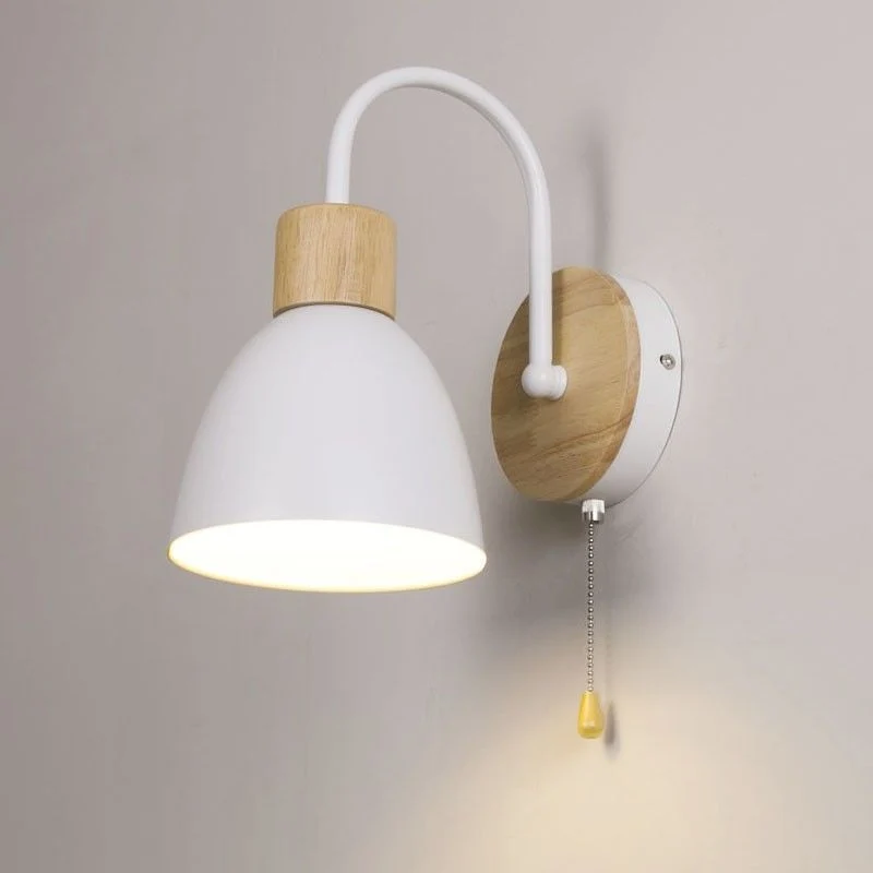 Moderne Holz Wandlampe
