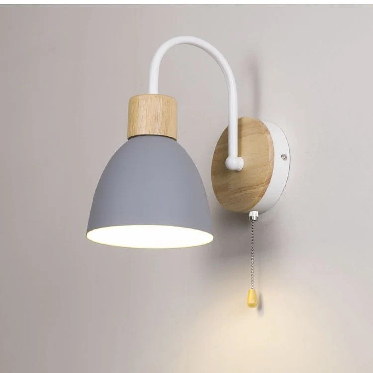 Moderne Holz Wandlampe