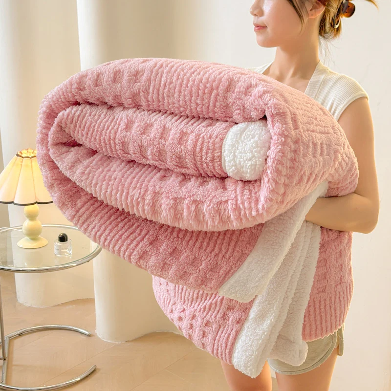 Damen Flauschige Mikrofaserdecke