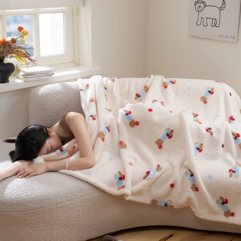Damen Kuschelfleece Wurfdecke