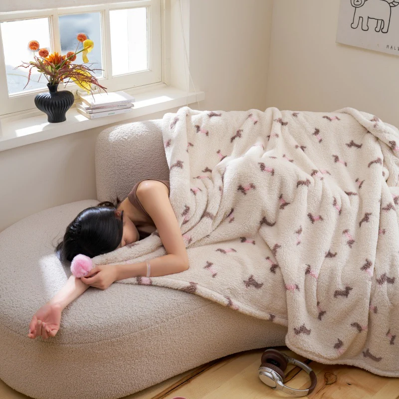 Damen Kuschelfleece Wurfdecke