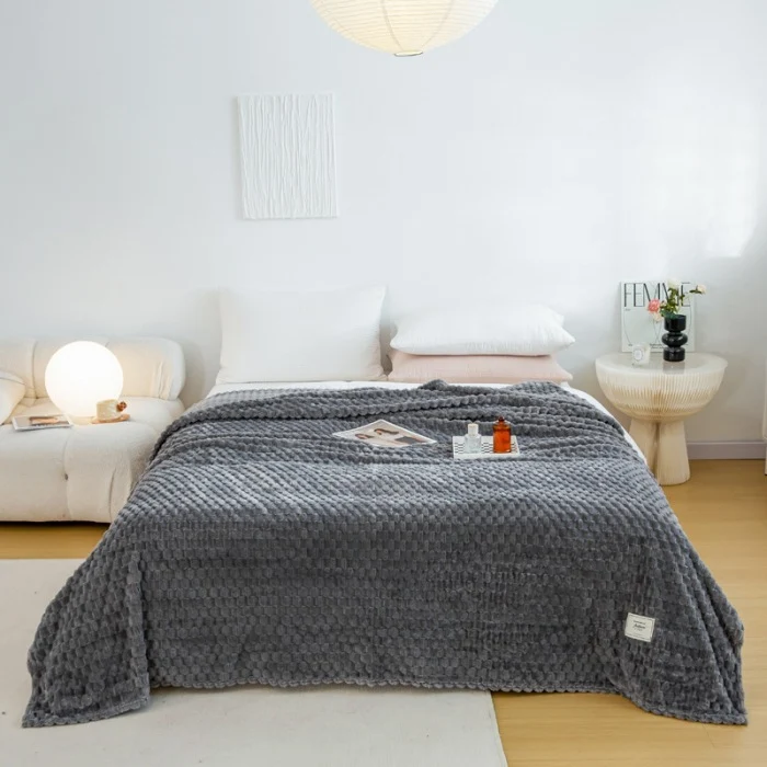 Strukturierte Wurfdecke