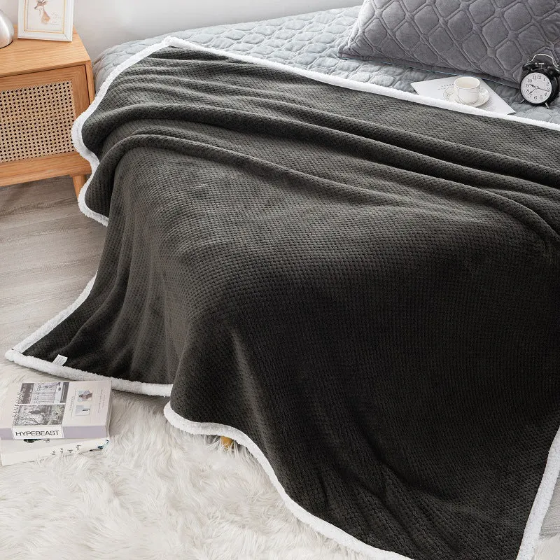 Weiches Fleece-Wurfdecke